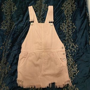 Pink Denim Free People Dress